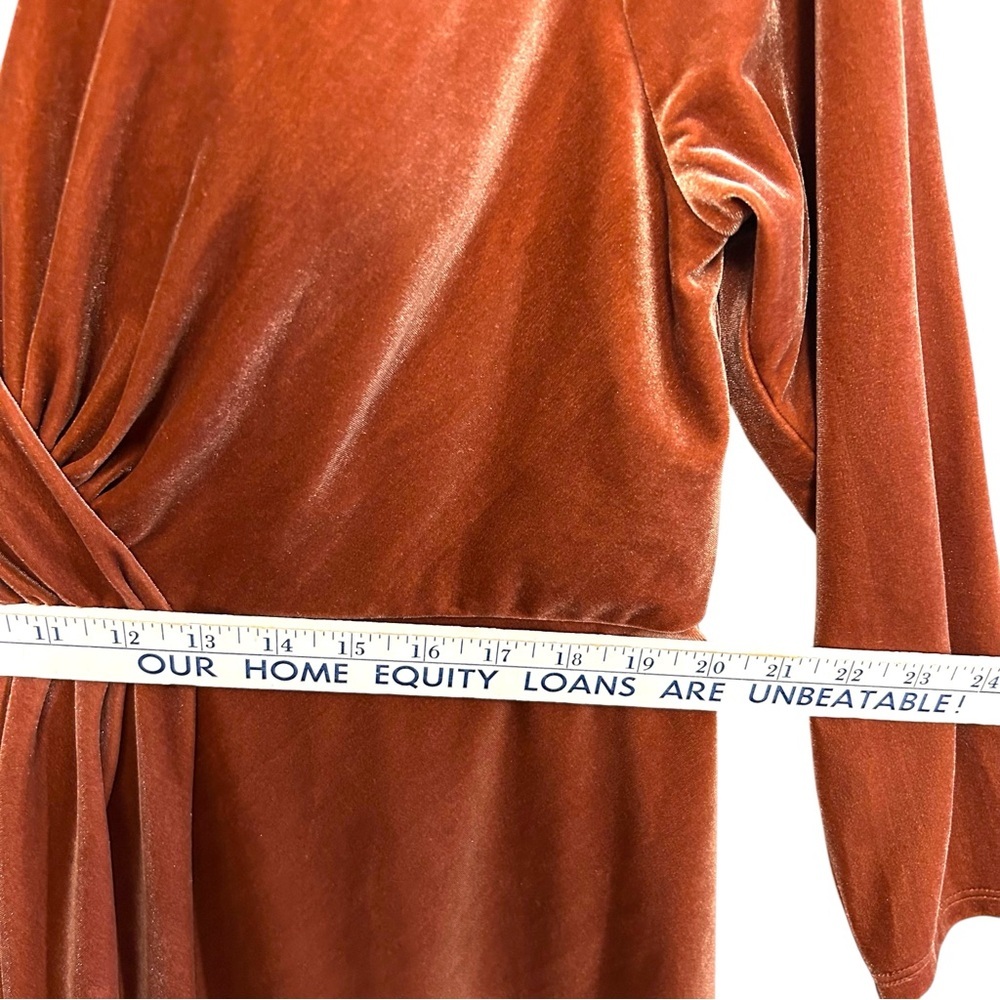 Anthropologie jenny yoo 20 Ryland open back velvet bridesmaid dress maxi long - Picture 6 of 13